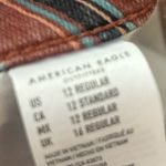 American Eagle  Striped Stretch Mom Jeans High Waist Regular Fit‎ Women Size 12 Photo 6