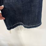 Seven7 Jeans Blue Flare Wide Leg Jeans Distressed Details Raw Hem Plus Size 16 Photo 5