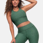 Outdoor Voices  slashback crop top (hunter) size‎ Small Photo 0