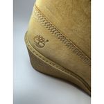Timberland Women's Amston Wedge High Heel Wheat Suede Leather Boots SIZE 9 Photo 5