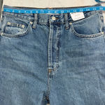 Topshop NWT Women's  Kort Jeans Size 32 x 32 Blue Denim Photo 3