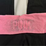 Victoria's Secret Y2K PINK  Bling foldover Waist Flare Yoga Pants Photo 1