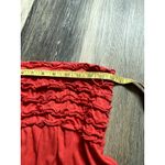 Xhilaration Xhiliration Y2K Babydoll Ruffle Pink Mini Dress Large Island Girl Boho Festival Photo 4