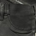 DL1961 Florence Maternity Instascupt Skinny Jeans Matte Black Size 25 Photo 2