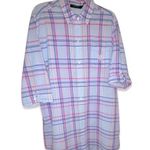Ralph Lauren 4/$25 BUNDLE SALE!!  MONOGRAM BLUE AND PINK PLAID BUTTON DOWN SHIRT Photo 0