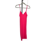 ZARA  Ruched Slip Fuchsia Dress Photo 1