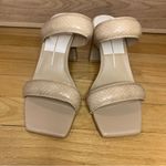 Dolce Vita Pascoe Taupe Embossed Heeled Sandal Photo 4