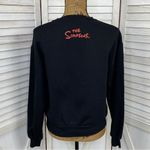 ZARA  The Simpsons Graphic Print Sweatshirt Black Small Photo 4