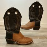 Old West  Women's Black & Tan Leather Western Cowboy Boots‎ Photo 0