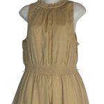 Ann Taylor Metallic Dobby Halter Flare Dress Ladies Size 10 Photo 1