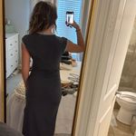 Anthropologie  tshirt maxi dress dark grey Photo 2