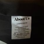 About Us Women’s Small Black Dress. . Knee Length.  100% Polyester Photo 5