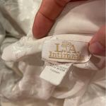 Vintage 90’s LA Intimates milky white sheer floral kimono maxi robe tie belt Size M Photo 14