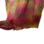 Jams World Vintage  Dress Womens‎ M Tropical Print Hawaiian Sleeveless Vacation Photo 5