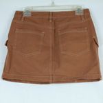 RSQ Burnt Orange Brown 100% Cotton Skirt Womens Size Medium Photo 1