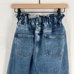 PacSun Seabreak Mom Jeans Womens XS Blue Denim Cotton High Rise Paperbag Waist Photo 6