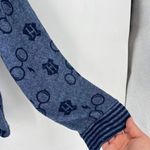 Disney  Women's Wizarding World of Harry Potter‎ Embossed Knit Top Blue Size 2XL Photo 8