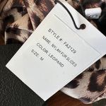 Generation Love  Leopard Slippers MEDIUM Slides Open Toe Faux Fur Comfort $85 NEW Photo 6