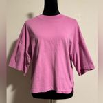 Uniqlo Preloved  Pink Oversized Boxy Tee size small Photo 0