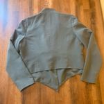 Metaphor  NWOT Jacket Large Green Lined Lightweight Blazer Neck Belt for styling Photo 6