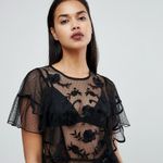 River Island Embroidered Mesh Top Photo 2