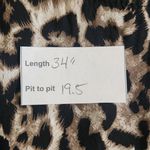 JODIFL Leopard Print Long Sleeve Mini Dress Size Medium Leopard Shift Dress Photo 8