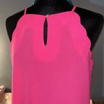 Staccato Stacatto Size S Hot Pink Racerback Blouse Photo 6