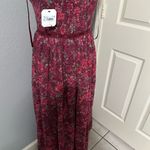 Altar'd State New with tags Deep Pink Cut-Out Sundress with Spaghetti Straps for Wedding Guest Photo 5