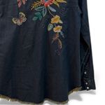 Johnny Was heavily embroidered Savannah frayed western top NWT (oversized) RARE Photo 13