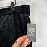 Vince Camuto NWT  Velvet Sparkly Glitter Straight Wide Leg Pull On Pants Plus 1X Photo 6