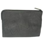 Fenty‎ Beauty Rihanna Black Neoprene Zip Makeup Clutch Pouch Photo 0