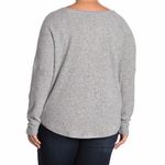 Sweet Romeo  heather grey scoop neck top 2X‎ new Photo 1