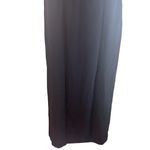 Krisa NWT Revolve Tube Strapless Silk Black Maxi Dress Size Large Formal Dressy Photo 12