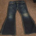 Silver Jeans Frances 22" flare bootcut denim blue jeans Photo 4