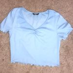 SheIn Never Worn Baby Blue Top Photo 0