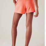 Athleta  Balance 4" Shortie W/Pockets‎ Size 1X Sunset Glow- Coral NWT Photo 1