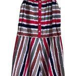 Jordache Vintage  Striped Spaghetti Strap Midi Dress Photo 3