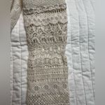 American Rag  cream crochet knit cardigan Photo 4