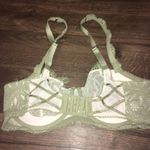 Victoria's Secret sage & pink lacy sexy push-up bra Photo 1