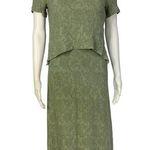 Casual Corner Annex Womens Green Dress Set 10P Waist 34 Photo 0
