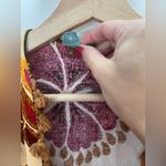 Farm Rio EUC  Brazil Tropical Linen Blend Kimono Duster Cardigan size small/large Photo 4