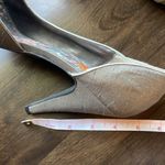 Rocket Dog  Open Toe‎ Thai Silk Heels gray excellent condition size 8 Photo 9