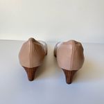 Cole Haan  Kathryn Leather Wedge Heels Blush Pink Size 10.5 NEW NWOB Photo 4