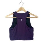 Zyia  Purple Grape Longline High Neck Sports Bra S Photo 1