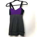 Lululemon Back On Track Tank Top in Black and Tender Violet Photo 1