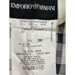 Emporio Armani  Silk Lantern Pleated grid Pants,  size EU 38/ US 2, MSRP $695. Photo 11