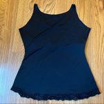Spanx  black tank with lace detail size 1X Photo 1