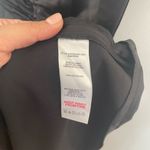 Jason Wu  Black Satin Ruched V Neck Strappy Maxi Dress Sz.S NWT! Photo 4