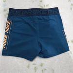 Nike Pro Teal and Orange Shorts Photo 2