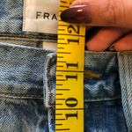 frame denim FRAME Le Original Distressed Light Wash Cropped Jeans Size 27 Photo 12